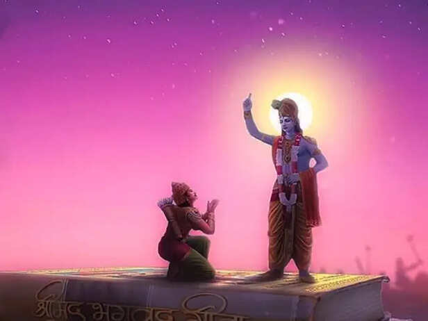 Krishna and Arjuna