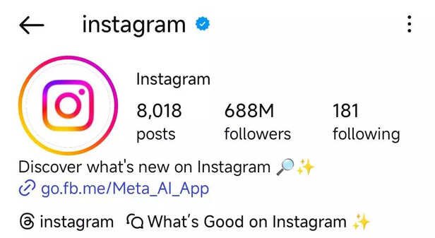 Instagram (@instagram)