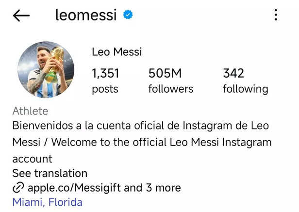 Lionel Messi (@leomessi)
