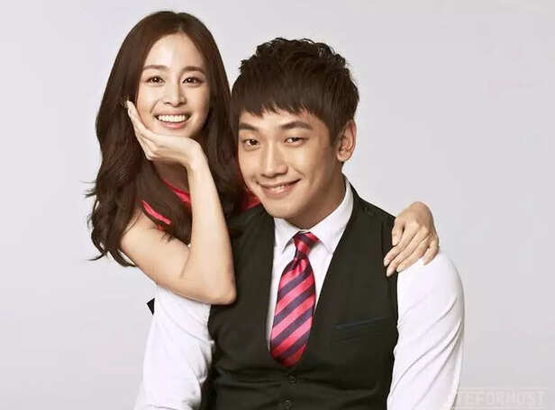 Rain and Kim Tae-hee