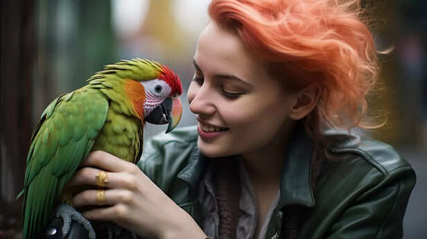 talking parrot