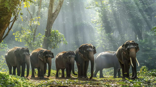 Elephants of Kerala