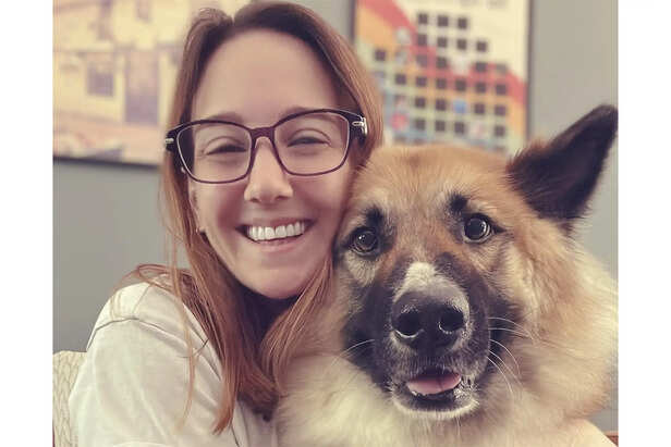 Human-Dog Bond Through Trust and Patience