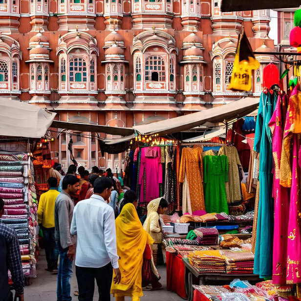 people buying things