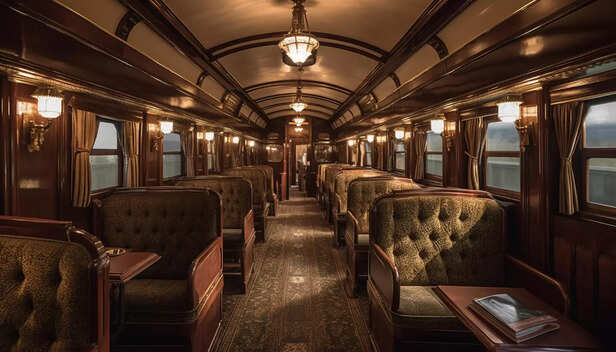 Luxurious train