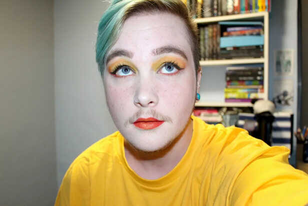 Too much makeup