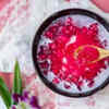 hibiscus and yogurt mask(image credit:freepik)