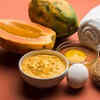 raw papaya and turmeric(image credit:freepik)