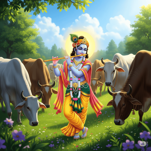 Krishna's Cows