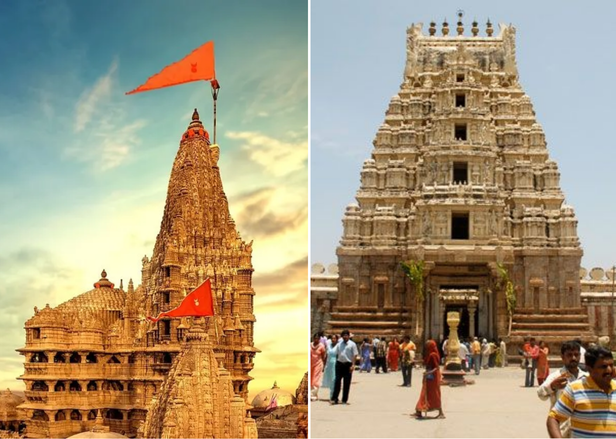 ​Nagara and Dravida style Temple