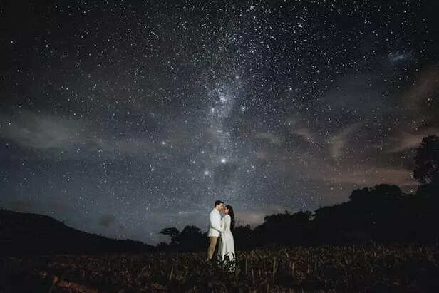 A Couple Under the Stars