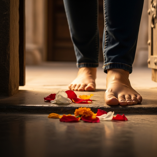 Indian superstition lizard sound omen”