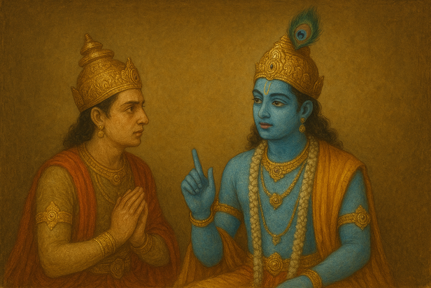Krishna arjuna lessons