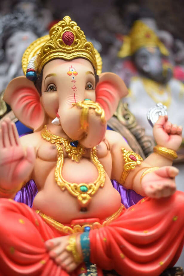 Ganesha in Meditation Pose