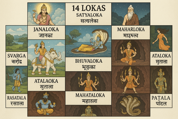 14 Lokas in Hinduism