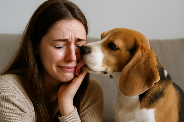 Dogs Sense Human Emotions Through Tears