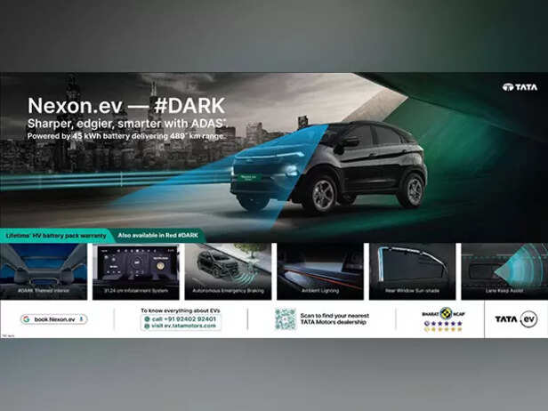 Tata launches Nexon.ev "DARK" edition with ADAS safety tech