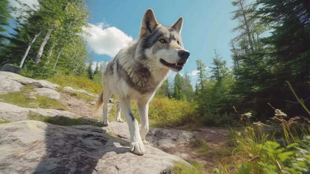 Tamaskan wolfdog