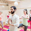 Finding Balance Together: Tree Pose in Yoga Class