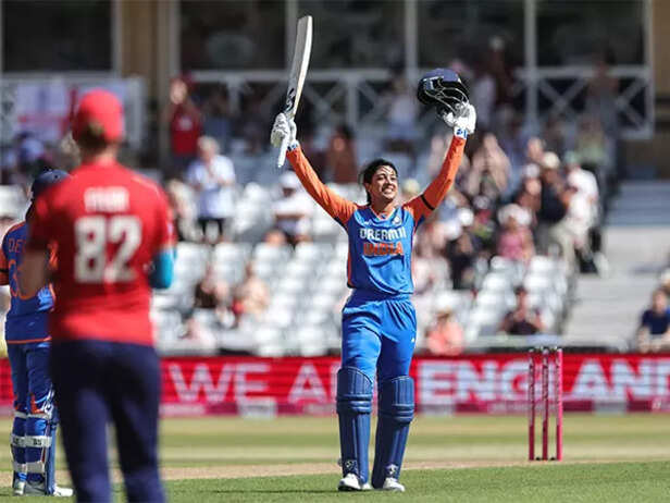 Smriti Mandhana becomes India's first