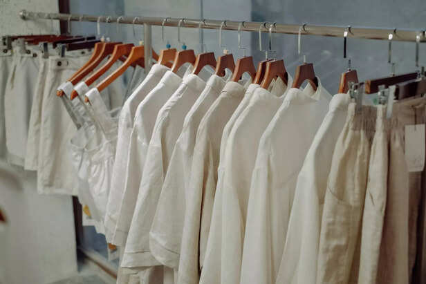 ​Wearing white clothes