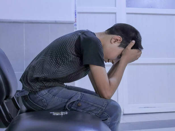 A sad child