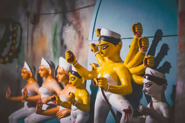 Durga’s trident symbol
