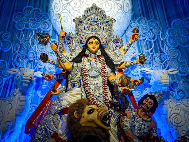 Durga’s lion symbol