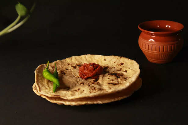 Cooked roti