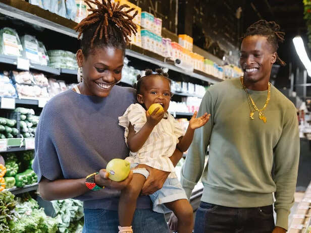 Couple shopping