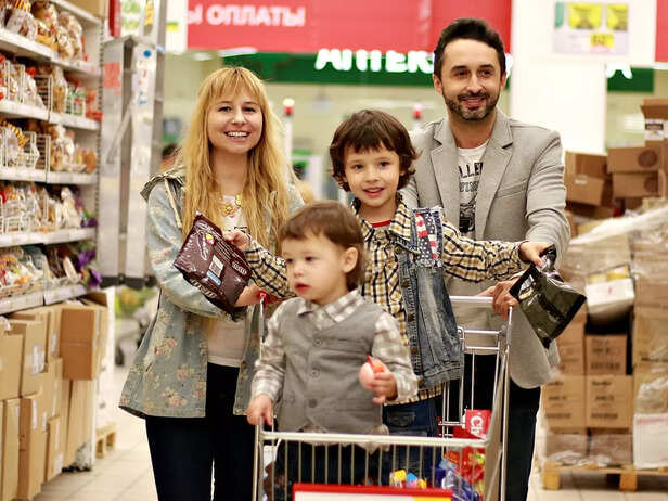 Family shopping