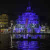A pandal of the Goddess Durga ahead of Durga Puja ahead o...