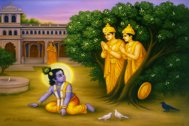How Krishna Freed Nalakuvara and Manigriva