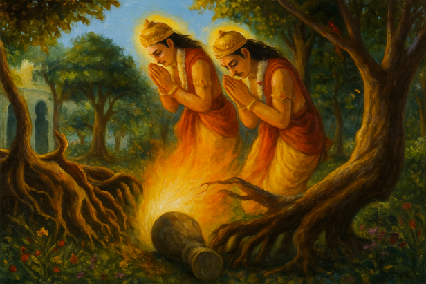 Nalakuvara and Manigriva