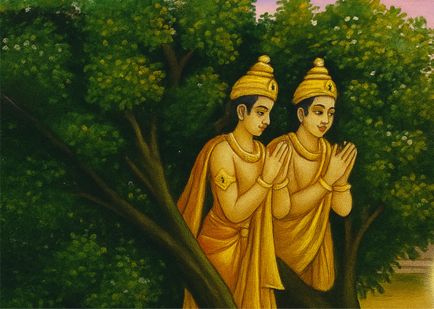 Nalakuvara and Manigriva