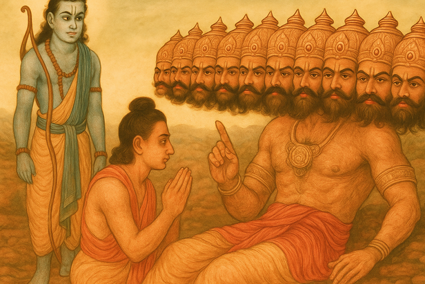 Ram, Lakshman and Ravan
