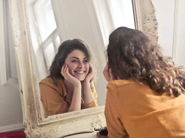 A happy woman