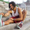 A man exercising