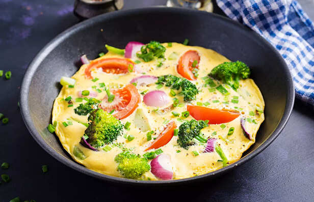 Baked omelette