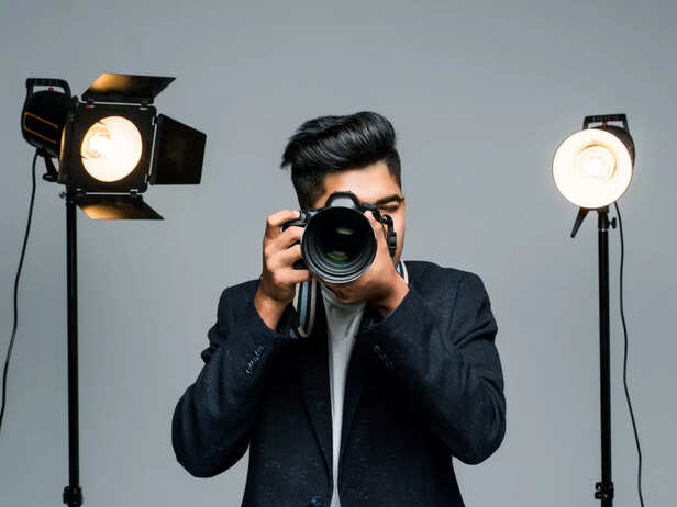 A man taking a picture
