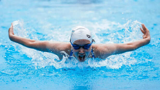 ​Swimming helps in better blood pressure