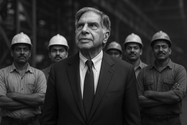 Ratan Tata Leads Workers