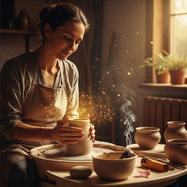 clay pot making process spiritual meaning