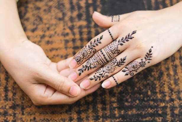 ​Mehendi designs for karva chauth