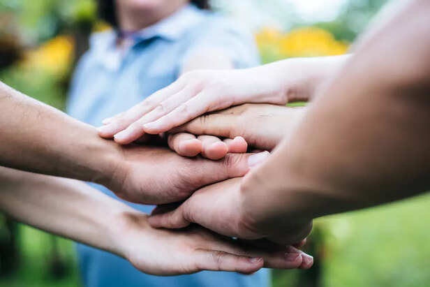 People Coming Together For Help
