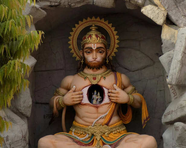 Hanuman found sita