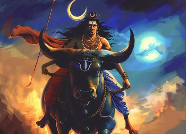 Shiva on Nandi