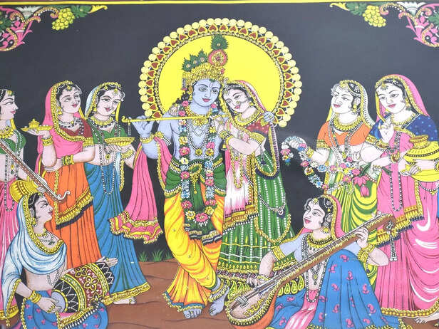 Radha Krishna Painting