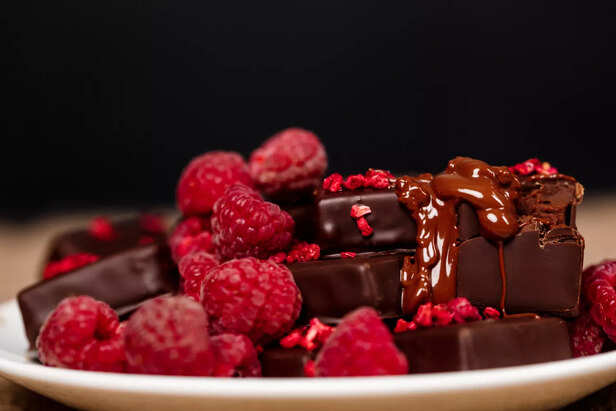 Berries Dipped In Chocolate