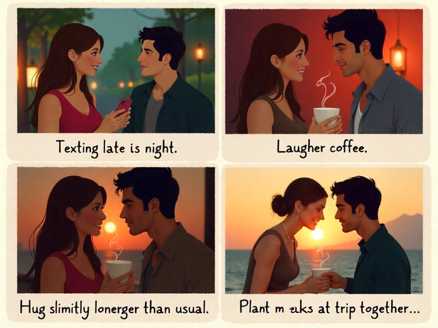 Snippets of shared moments